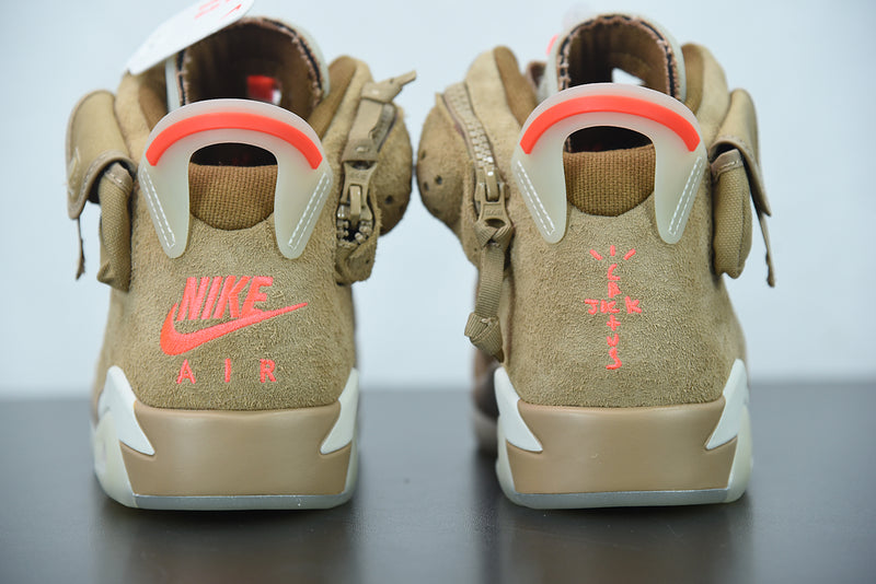 Nike Air Jordan 6 Travis Scott "British Khaki"