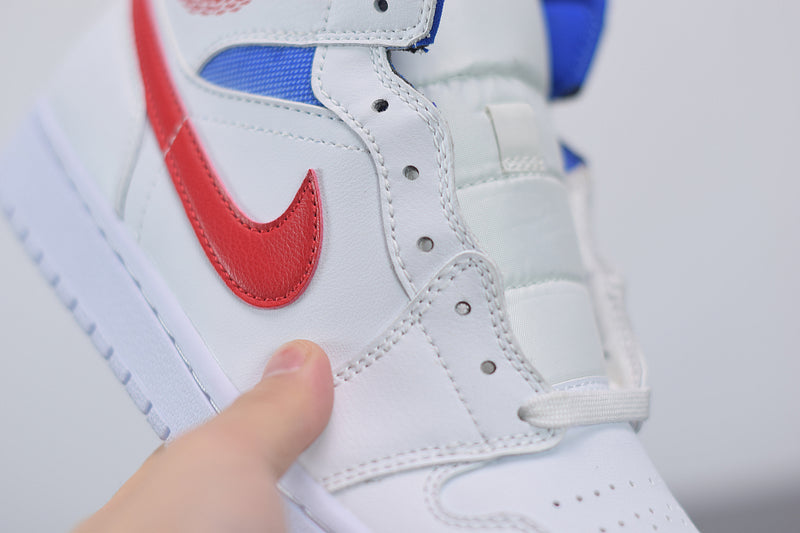 Nike Air Jordan 1 Mid White Red Royal