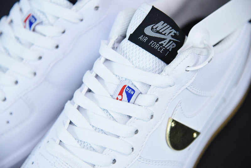 Nike Air Force 1 X NBA White Pure Platinum