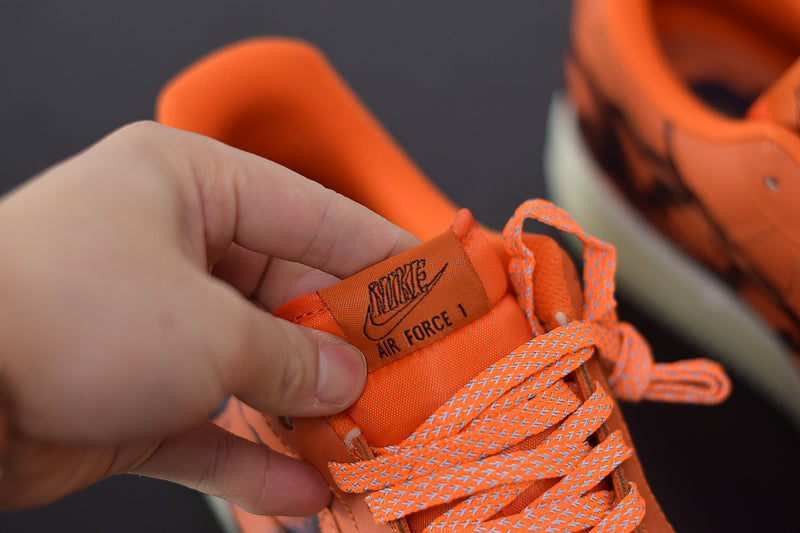 Nike Air Force 1 Skeleton Orange