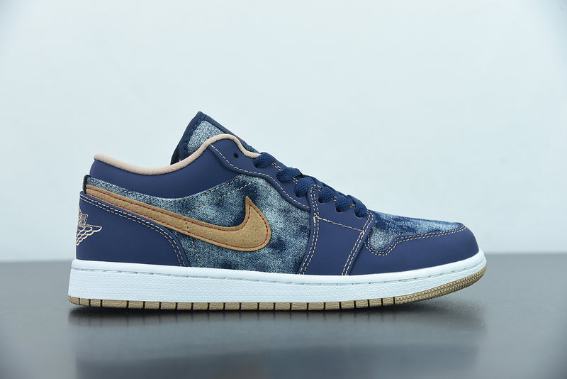 Nike Air Jordan 1 Low "Denim Midnight Navy"