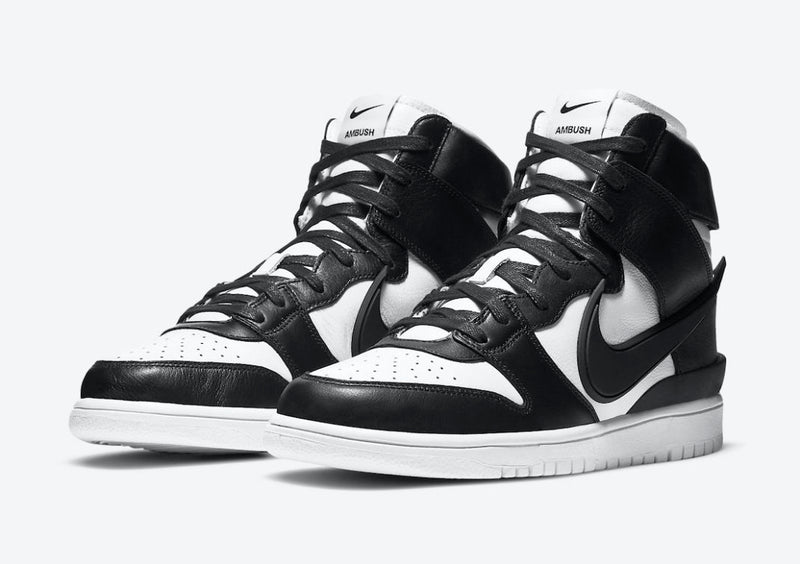 Nike Dunk High "Ambush Black White"