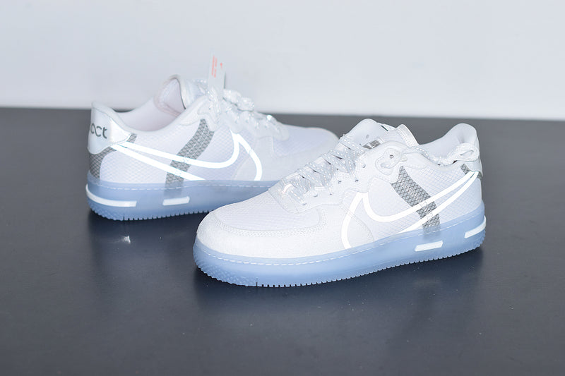 Nike Air Force 1 React Light Bone White
