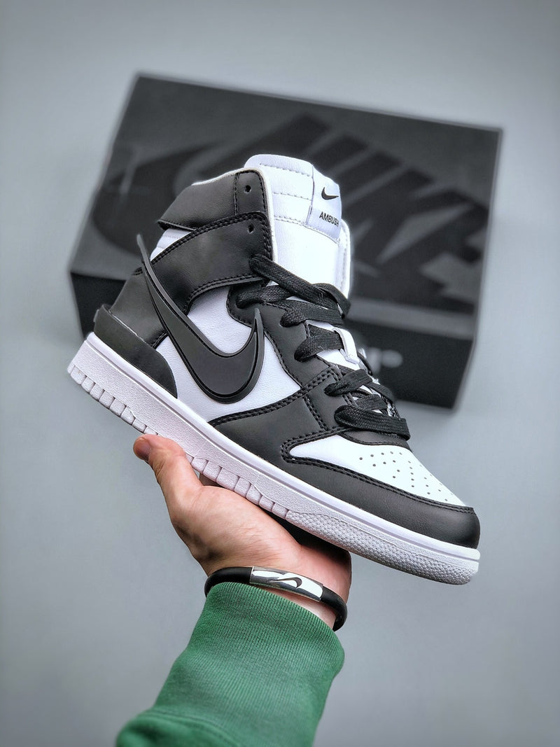 Nike Dunk High "Ambush Black White"