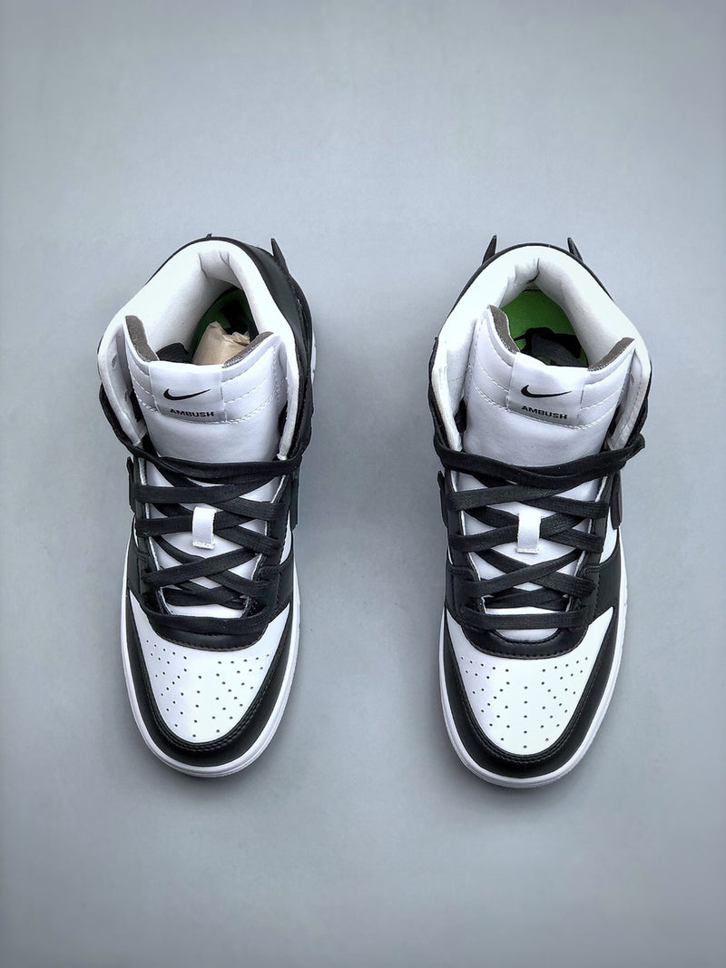 Nike Dunk High "Ambush Black White"