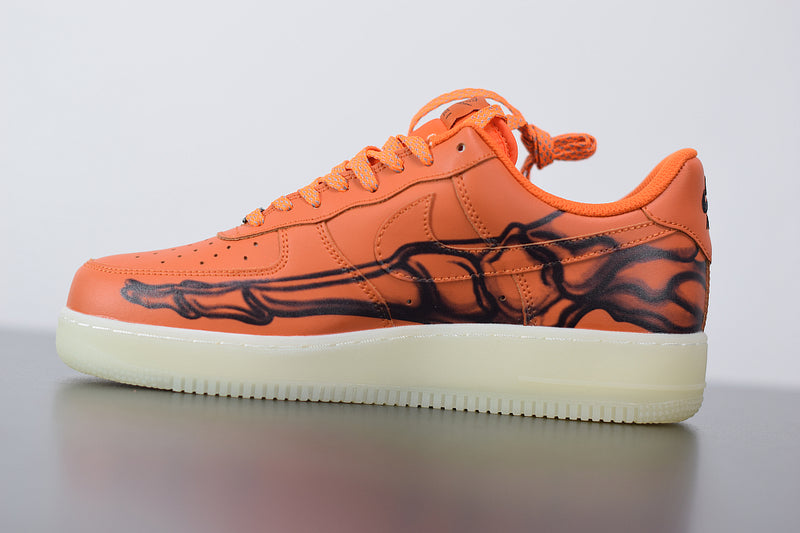 Nike Air Force 1 Skeleton Orange