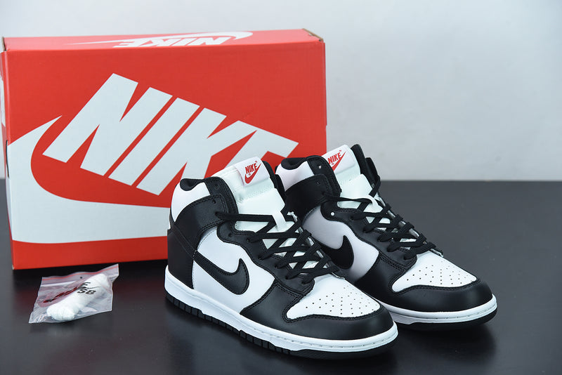 Nike Dunk High GS Black White University