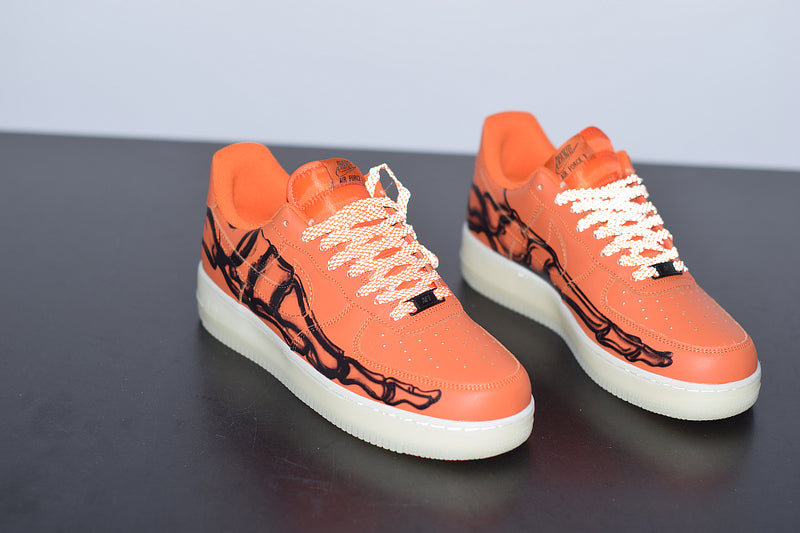 Nike Air Force 1 Skeleton Orange