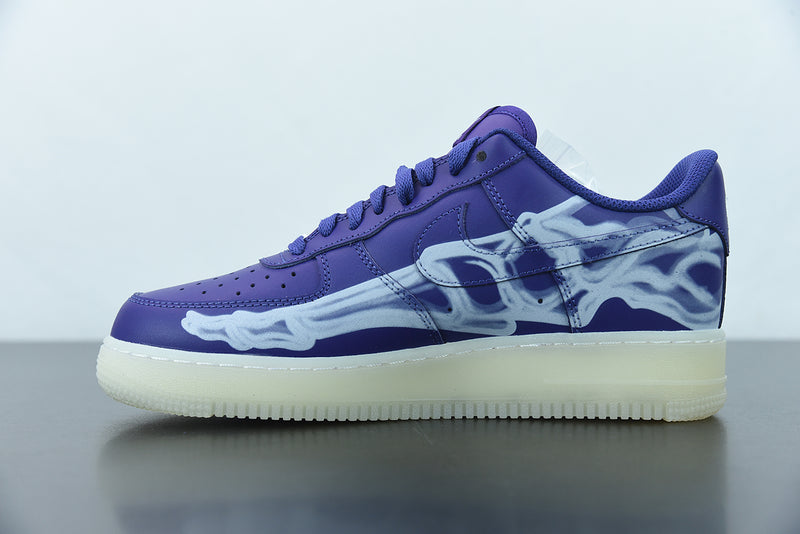 Nike Air Force 1 QS "Purple Skeleton"