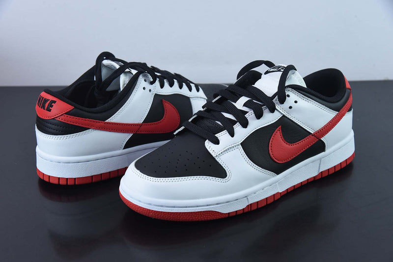 Nike Dunk Low Retro "White Black University Red"