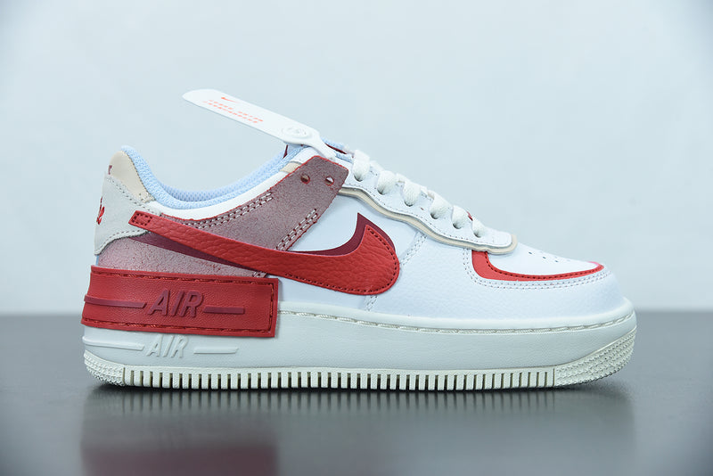 Nike Air Force 1 Shadow University Red