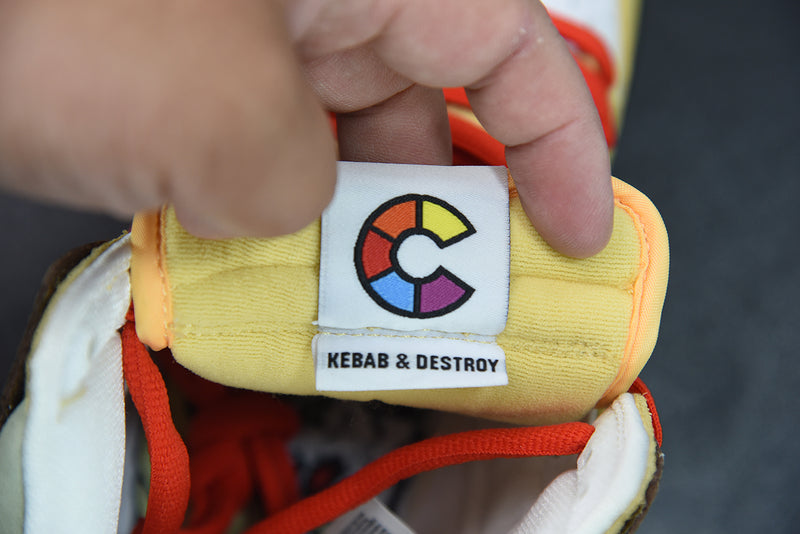 Nike SB Dunk High Color Skates "Kebab and Destroy"