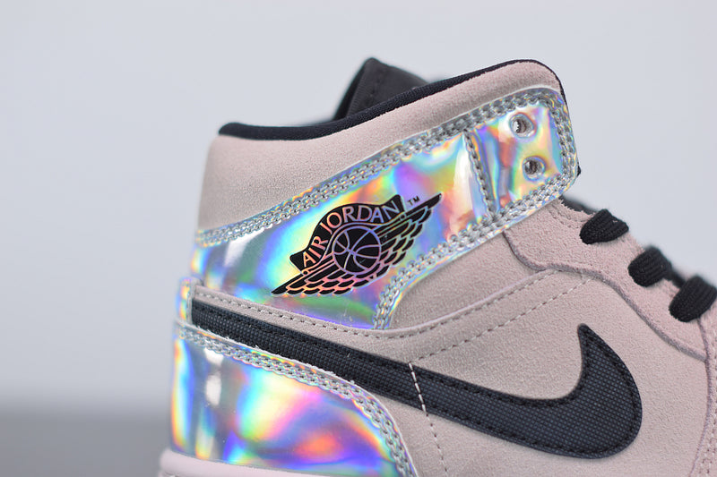 Nike Air Jordan 1 Mid "Dirty Powder Iridescent"