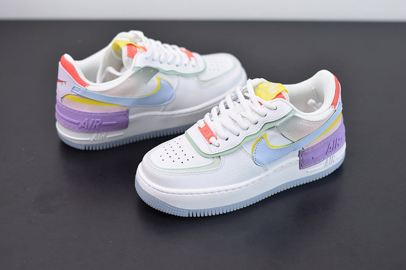 Nike Air Force 1 Shandow White Hydrogen Blue