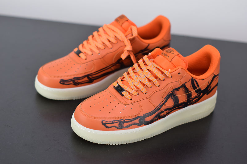 Nike Air Force 1 Skeleton Orange