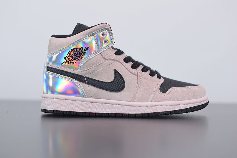 Nike Air Jordan 1 Mid "Dirty Powder Iridescent"