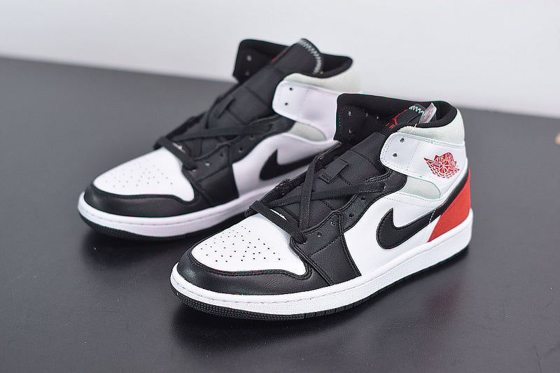 Nike Air Jordan 1 Mid SE "Red Black Toe"