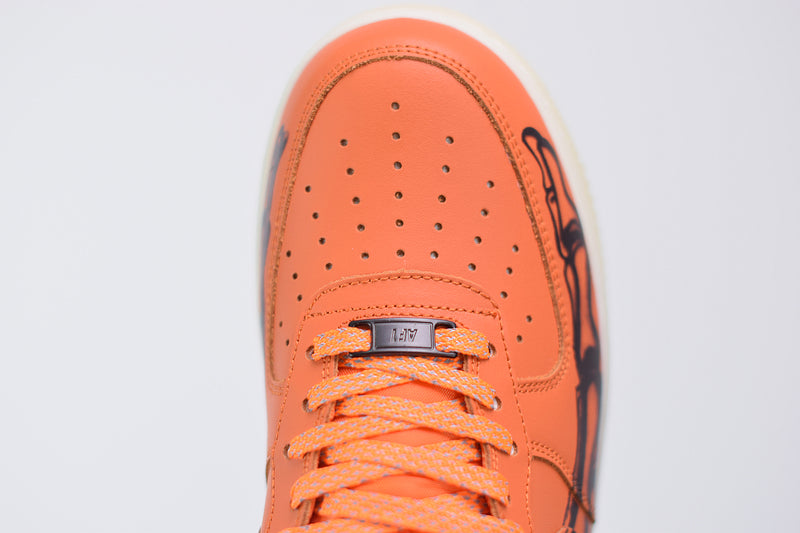 Nike Air Force 1 Skeleton Orange