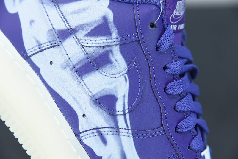 Nike Air Force 1 QS "Purple Skeleton"