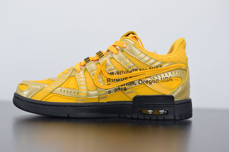 Nike x Off-White Air Rubber Dunk “University Gold”