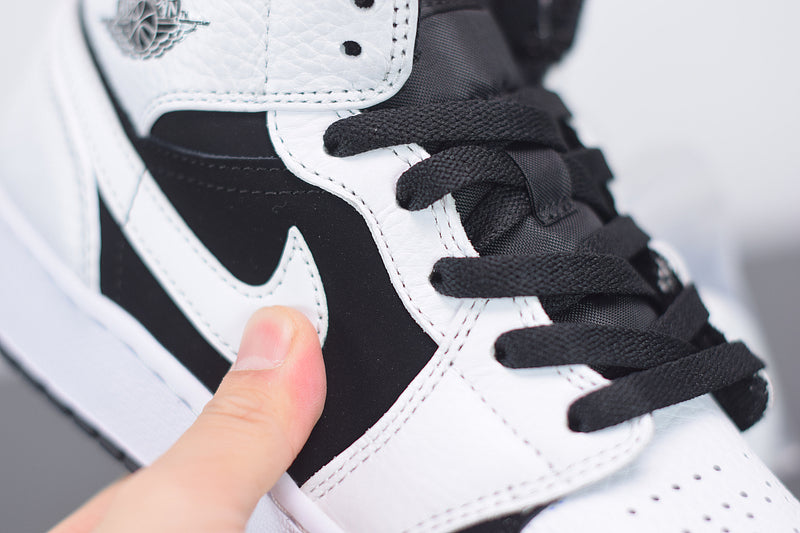 Nike Air Jordan 1 Mid White Black "Tuxedo"